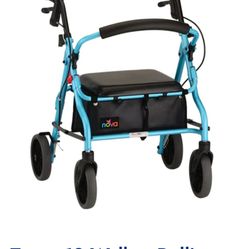 Medical Walker With Seat And Brakes