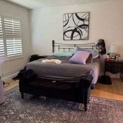 Beautiful Solid Metal King Headboard 