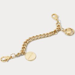Charm Wristret Gold 