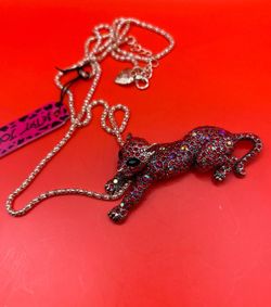 Betsey Johnson Panther Necklace