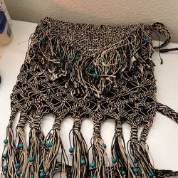 CROSSBODY FRINGE BAG