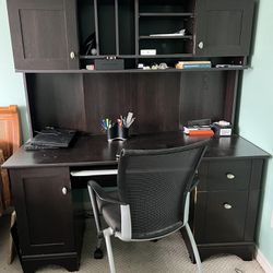 Desk With Storage And Chair
