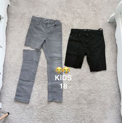 DIY Old Navy "Jeans"/"Jorts" Set
