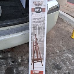 Soho Walnut Easel 96" Tall