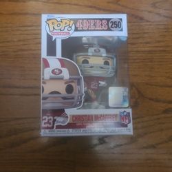 Brand New San Francisco 49ers Christian McCaffrey Funko Pop