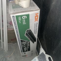 Plastic Sheeting Black