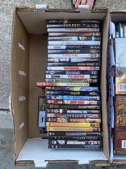 DVDs-three dollars each