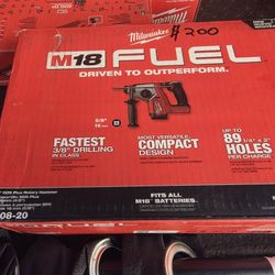 Milwaukee M18 SDS HAMMER DRILL 