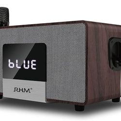 ONLY $145: K222 Karaoke Machine, Connect to TV/Sound Bar/DVD, Support 3 Mics, 90FT Range