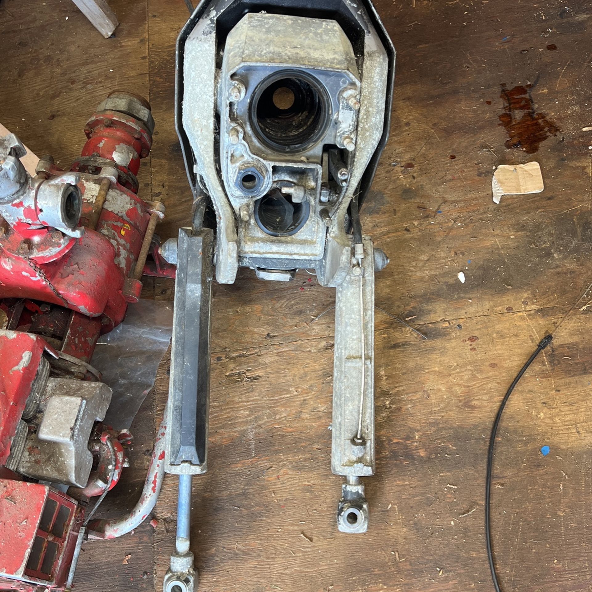 Omc Transom Shield Assembly