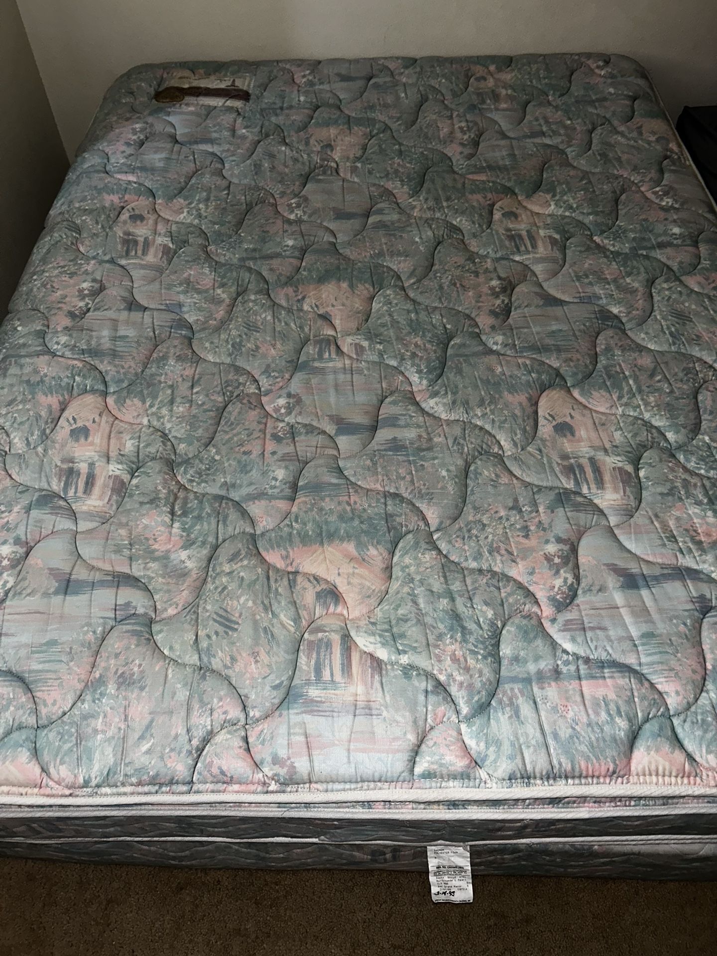 Queen Sized Mattress & Box Spring