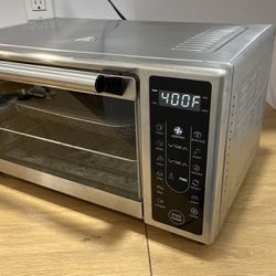 Emeril Lagasse Power Airfryer 360 Plus, 1500 Watts Toaster Oven, Stainless Steel