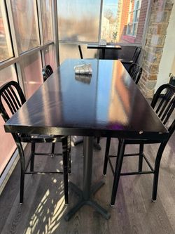 Big Rectangle Bar Tables