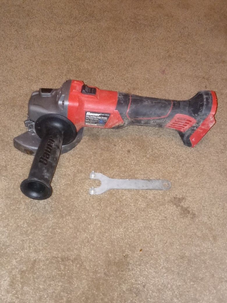 Bauer Cordless Angle Grinder