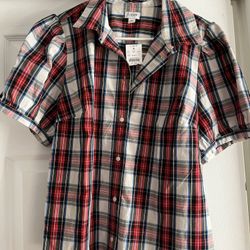 Women’s XL JCrew Cotton Shirts