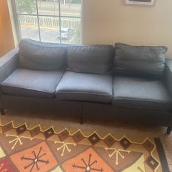 Two-couch and Ottoman Set