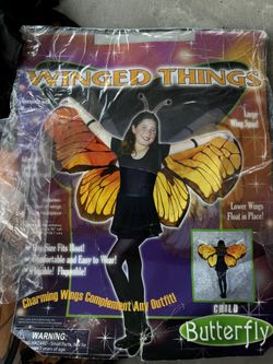 Girls Butterfly Wings