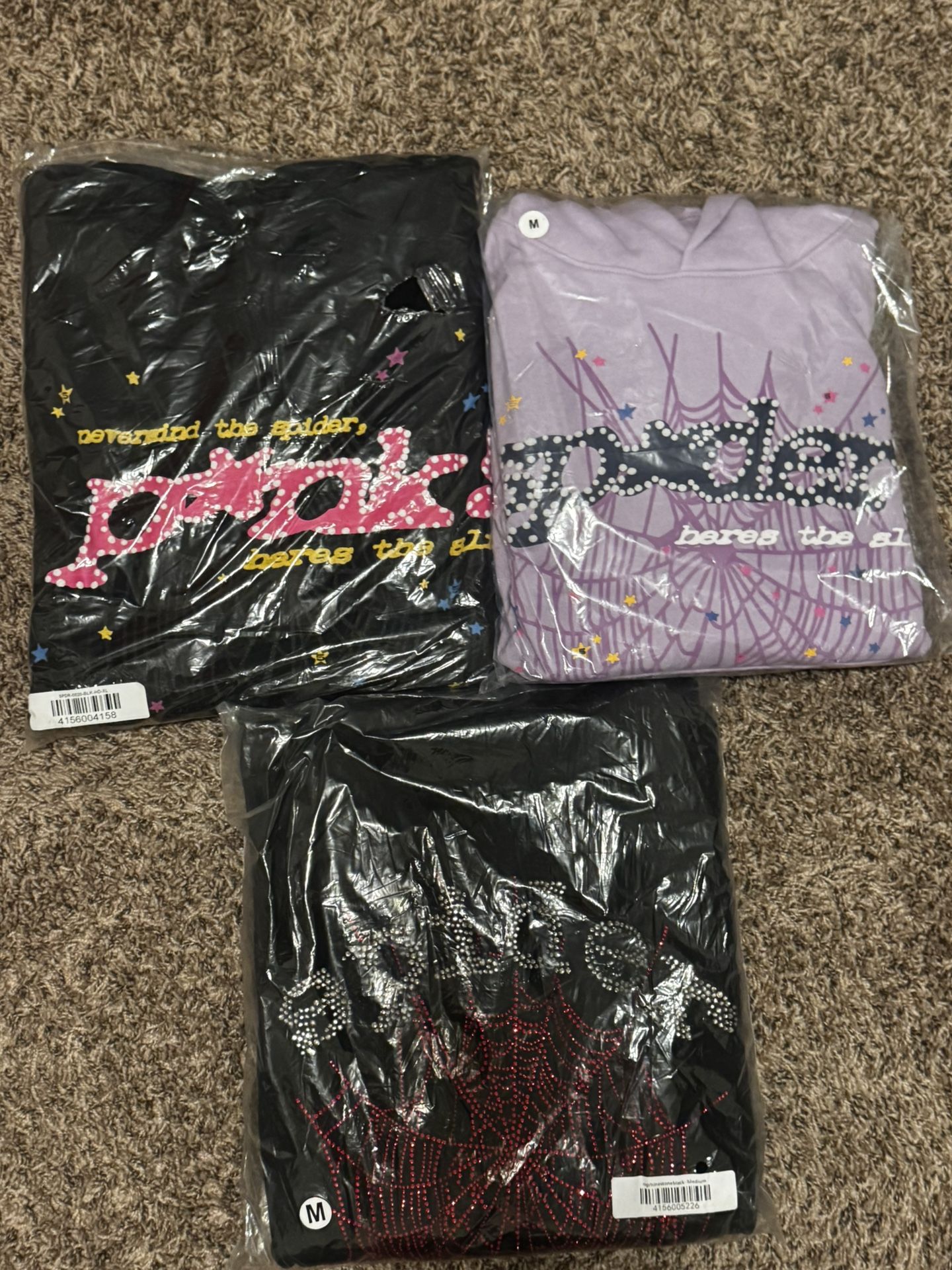 Sp5der Hoodies