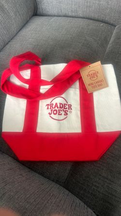 TRADERS JOE’S MINI CANVAS TOTE BAG