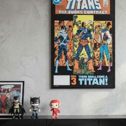 1984 Tales Teen Titans #44 1st Nightwing The Judas Contract 16"X12" Poster Print Cover Print. NO FRAME POSTER PRINT ONLY New Condition.  The image fea