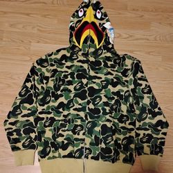 A Bathing Ape BAPE X Readymade Eagle ABC Camo Hoodie Size XXL (Fits Like XL)