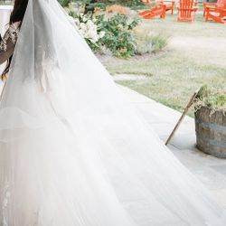 Wedding Dress With Veil