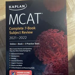 Kaplan MCAT 7 Subject Review