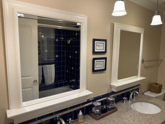 Matching Pottery Barn Mirrors