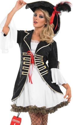 New fun shack Pirate Costume  Size XL