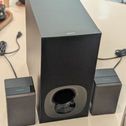 Soundbar Sony HT-Z9F, Subwoofer and Rear Speakers 