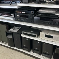 Home Entertainment, Speakers, Sound Bars, More..