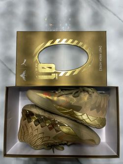 LaMelo Ball signature shoes— Puma MB.05 or MB.04—in a Size 7.