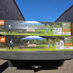 New! Ozark Trail 14x14 Canopy Tent With LED Lights