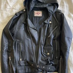 Vintage Faux Leather Jacket