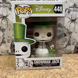 The Nightmare Before Christmas Jack Skellington Snowman Jack Funko Pop! 448