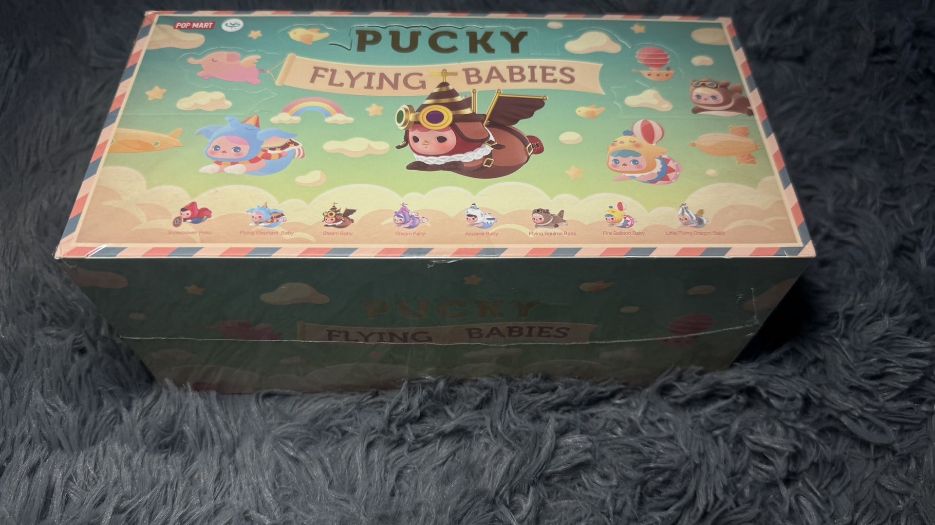 POP MART Pucky FLYING BABYIES series blind box whole box 8 PCS AUTHENTIC