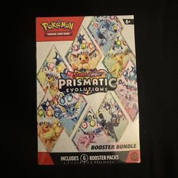 Pokemon TCG Prismatic Evolutions Booster Bundle Box 