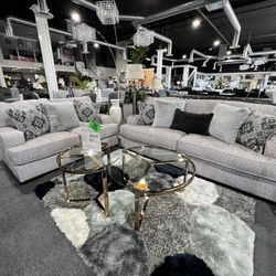 2 Pc Sofa And Loveseat 