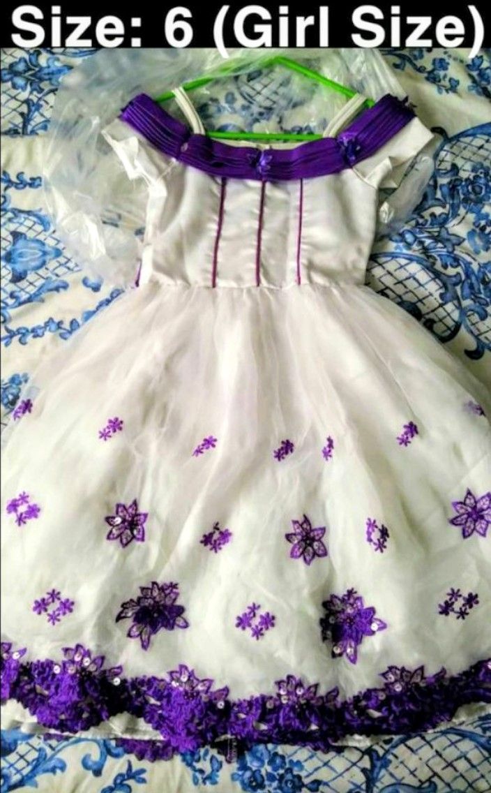 Girl Dresses/ Vestidos De Niña (Size:6 & 12) 👉$80 All👈