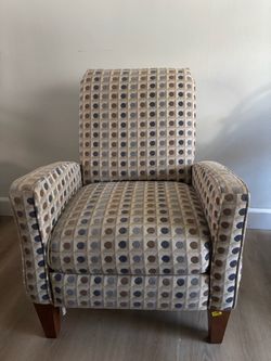 Reclining Armchair with Footrest
