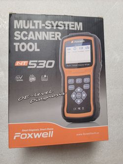 Foxwell NT530 Mulit-System Scanner Tool for Dodge, Jeep, and Chrysler, All Systems.