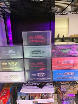 Pokemon TCG : Elite Trainer Box Lot