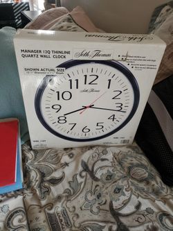Seth Thomas Quartz Wall Clock