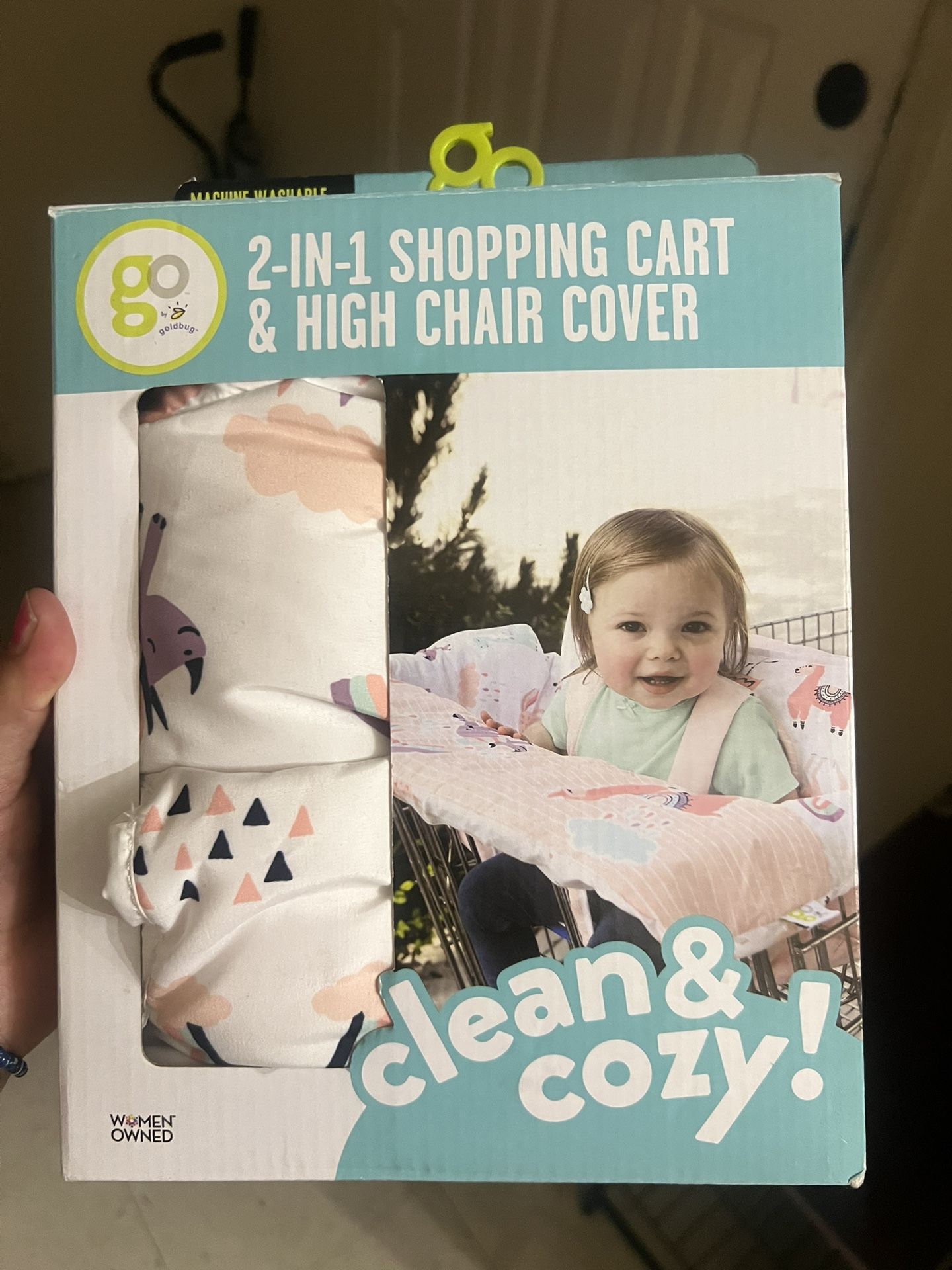 Pink Baby Seat Cover