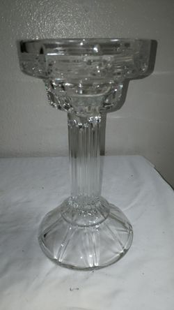 Lead Crystal candle holder