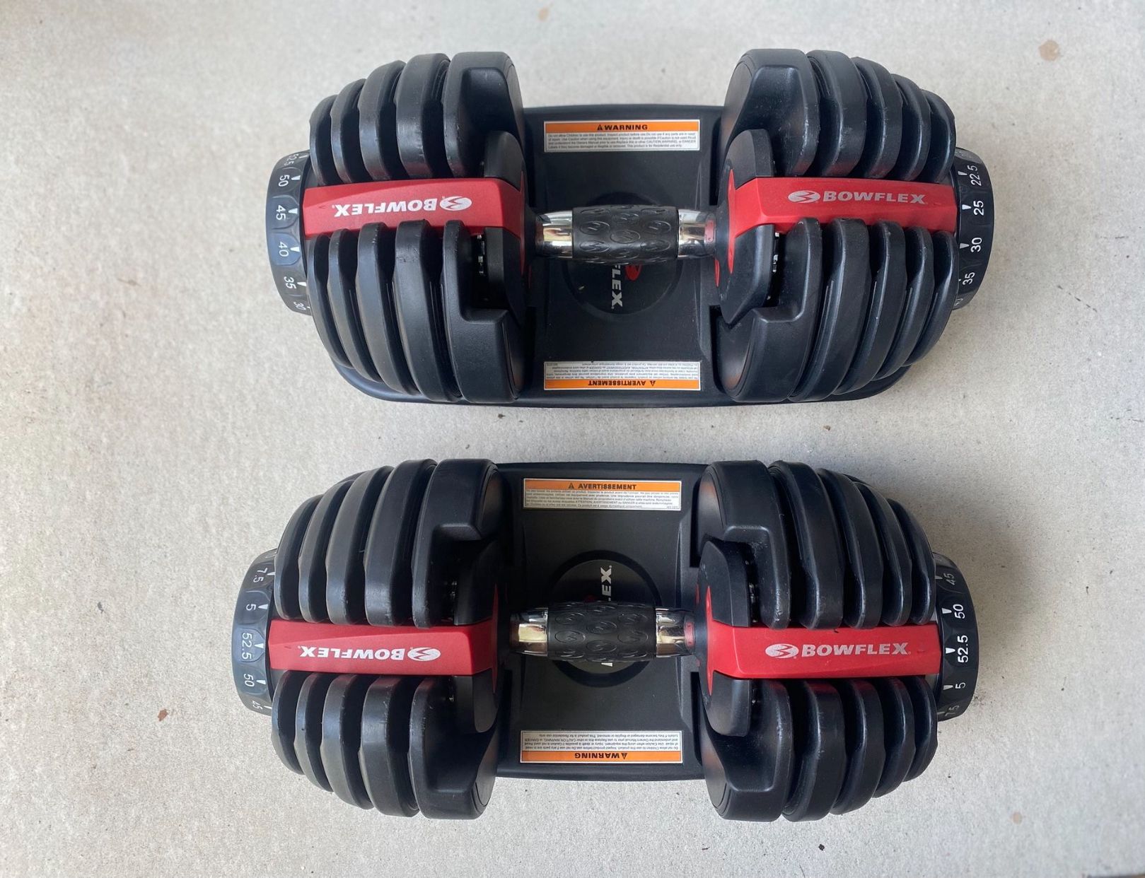 Bowflex Dumbbells