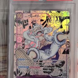 OP-05 Awakening Of The New Era Monkey D Luffy Manga PSA 10