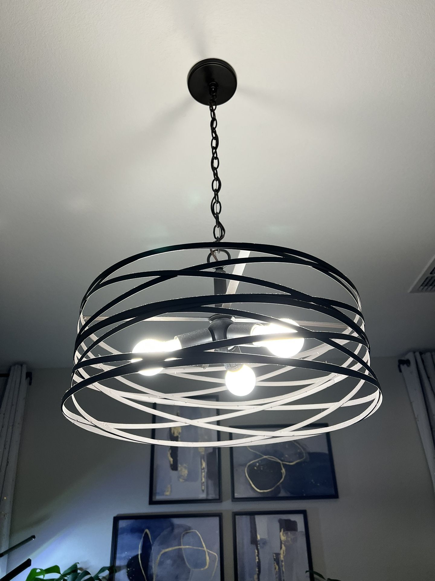 Allen + Roth Modern Ceiling Lamp / Chandelier Lowe’s Exclusive