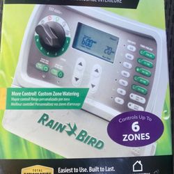 Rain Bird. Irrigation Timer 6 Zones