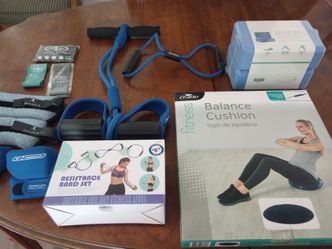 Home Fitness Equipment Lot